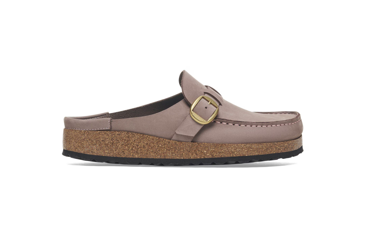 Birkenstock Buckley Nubuck Leather Faded Purple