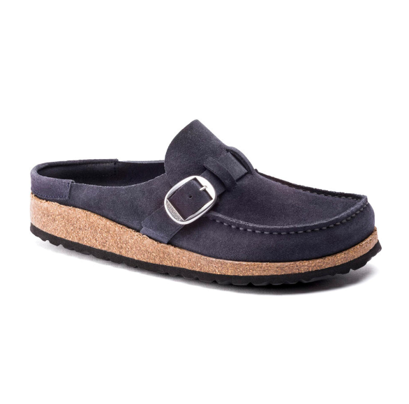 Birkenstock Buckley Suede Leather Navy Clog