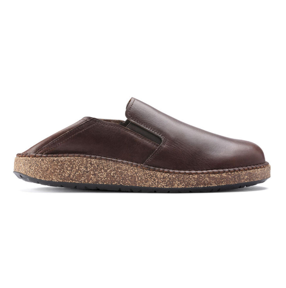 Birkenstock Callan Natural Leather Vintage Wood Roast