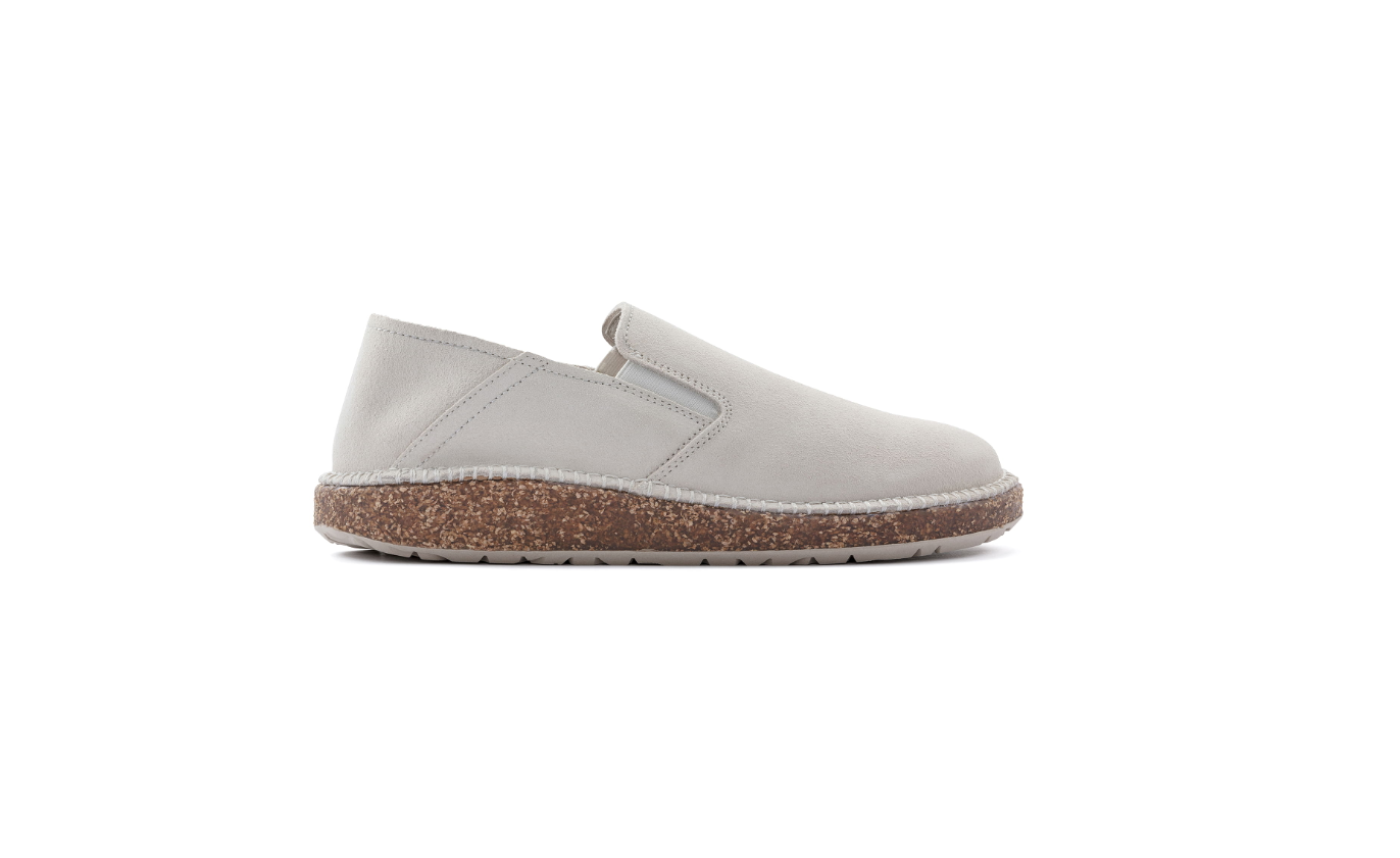 Birkenstock Callan Suede Leather Antique White