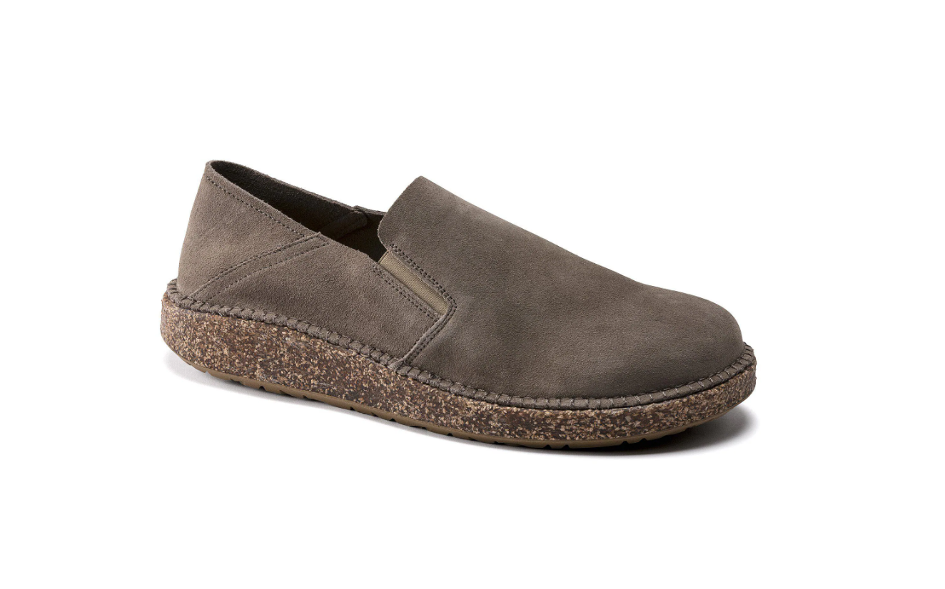 Birkenstock Callan Suede Leather Gray Taupe