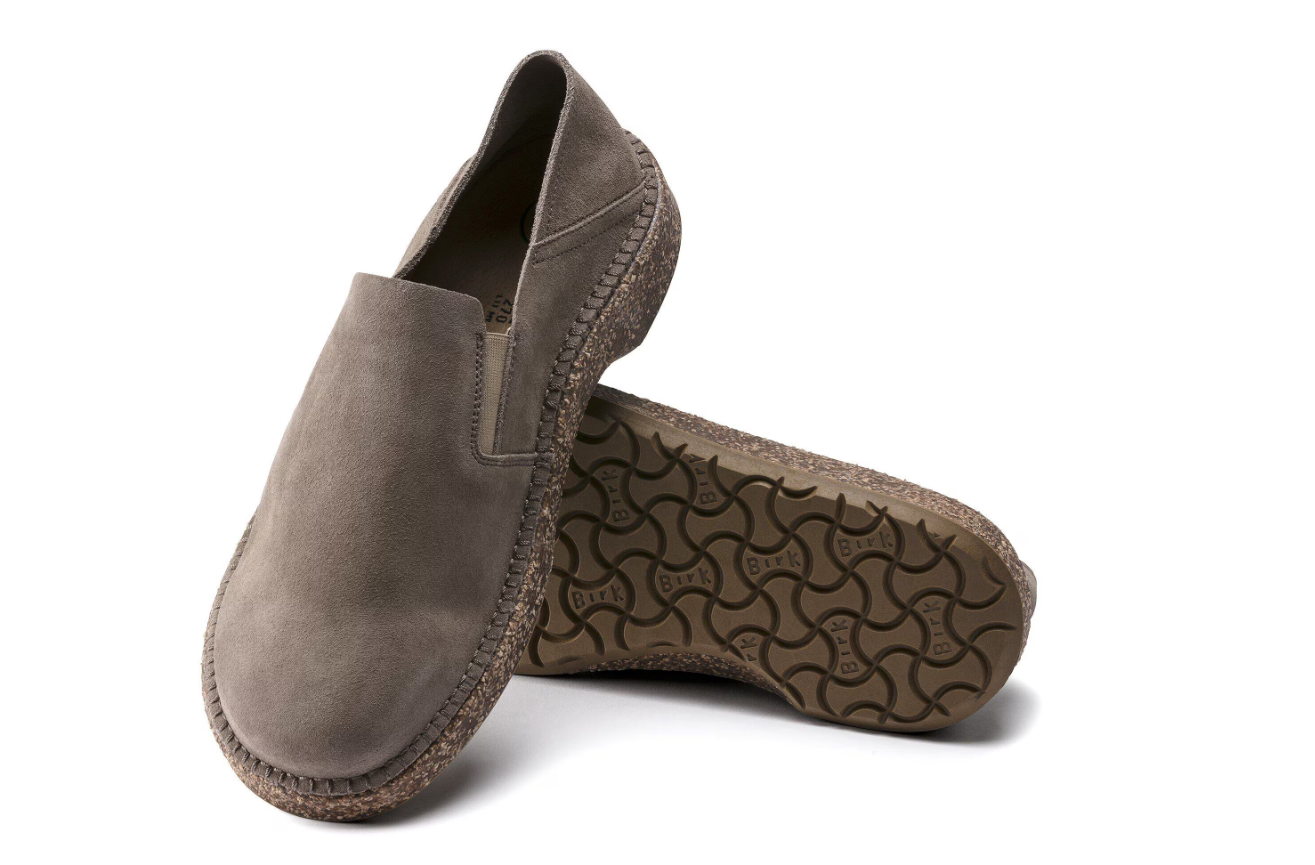 Birkenstock Callan Suede Leather Gray Taupe