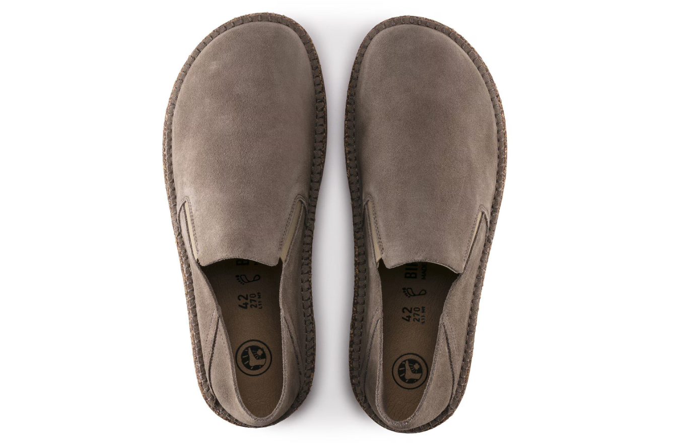 Birkenstock Callan Suede Leather Gray Taupe