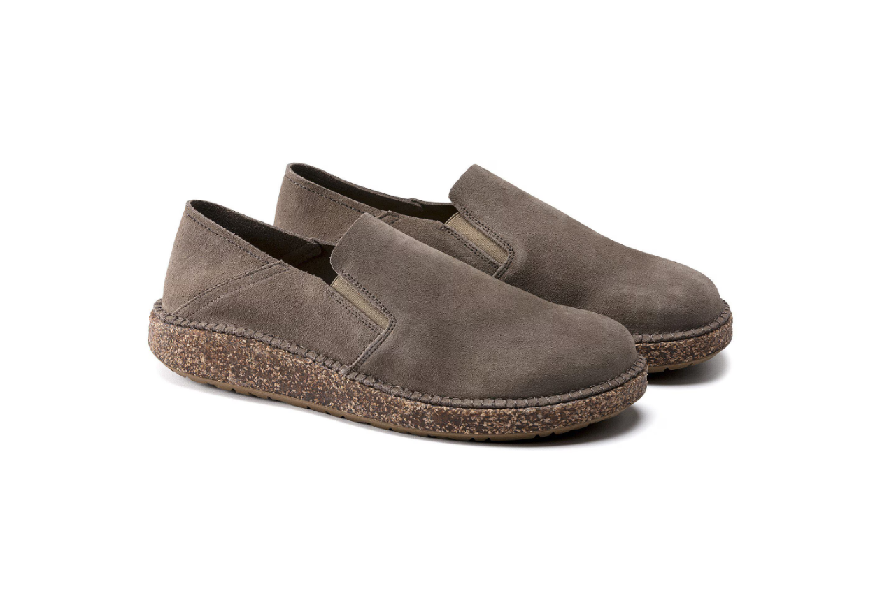 Birkenstock Callan Suede Leather Gray Taupe