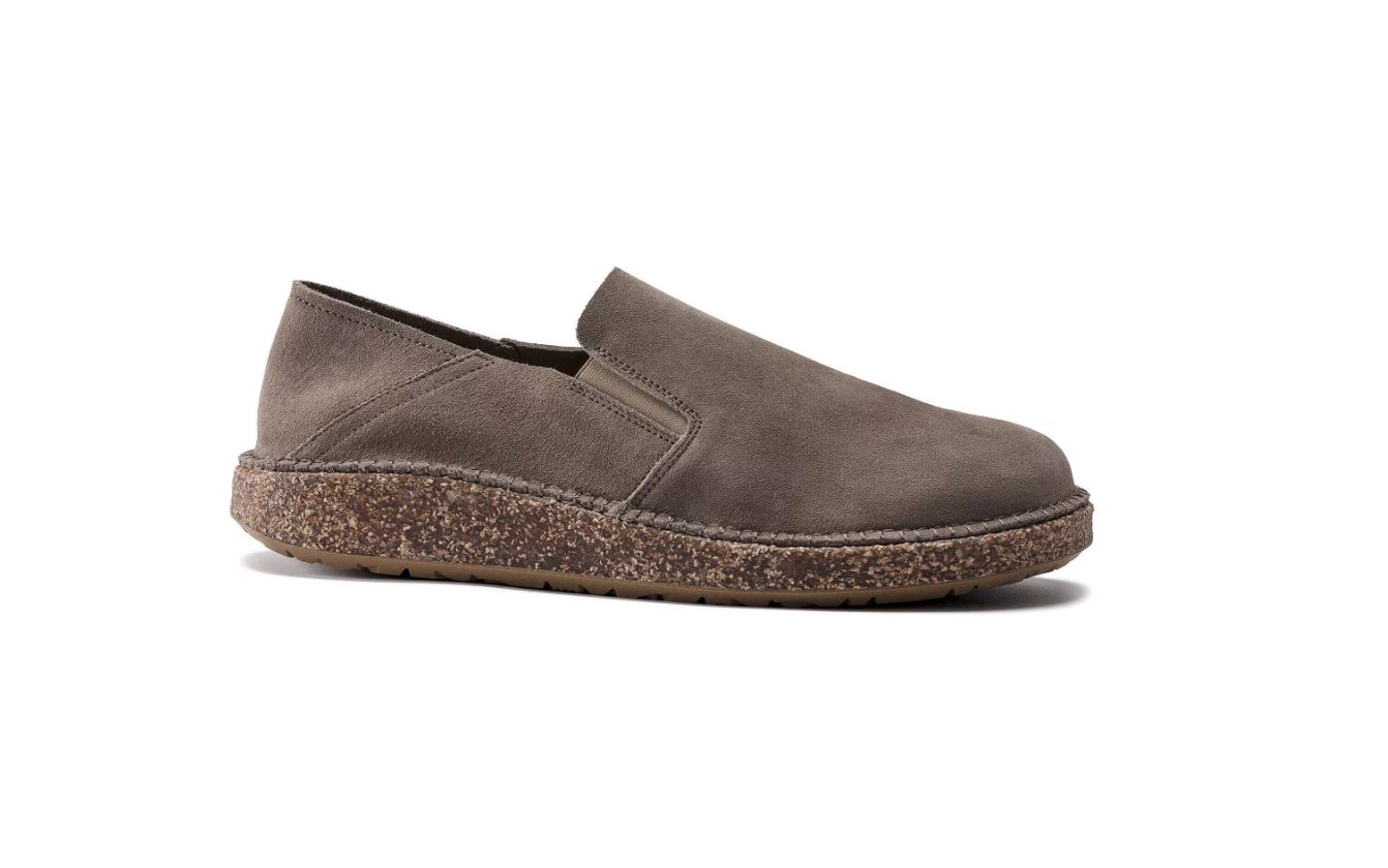 Birkenstock Callan Suede Leather Gray Taupe