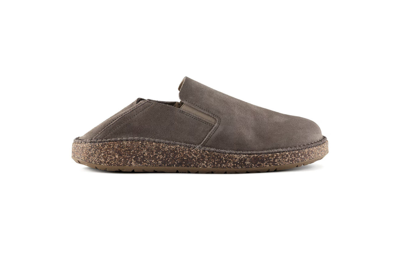 Birkenstock Callan Suede Leather Gray Taupe