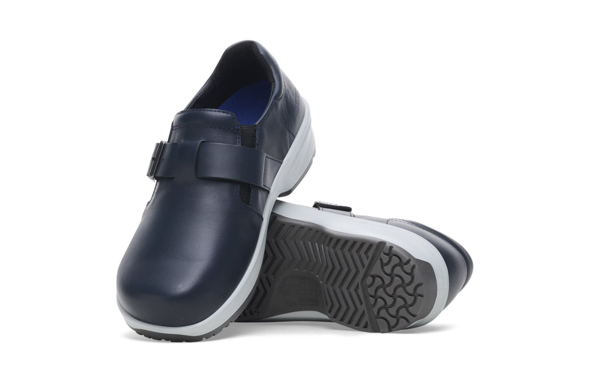 Birkenstock Caris Pro Natural Leather  - Navy, Regular