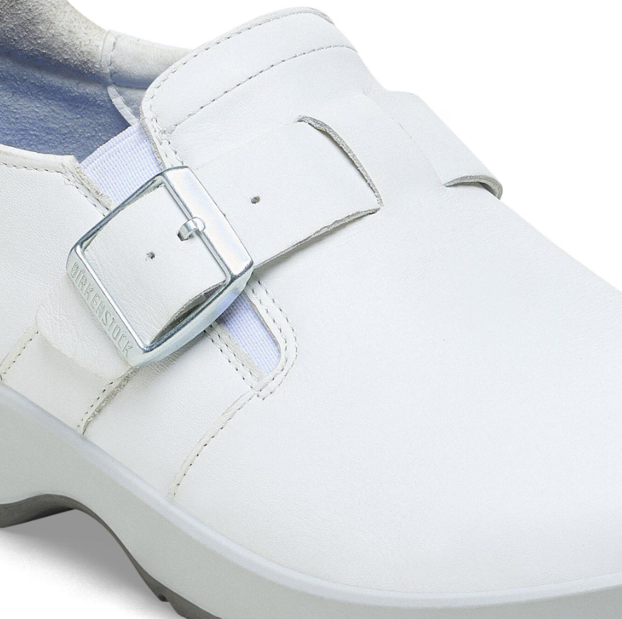 Birkenstock Caris Pro Natural Leather White