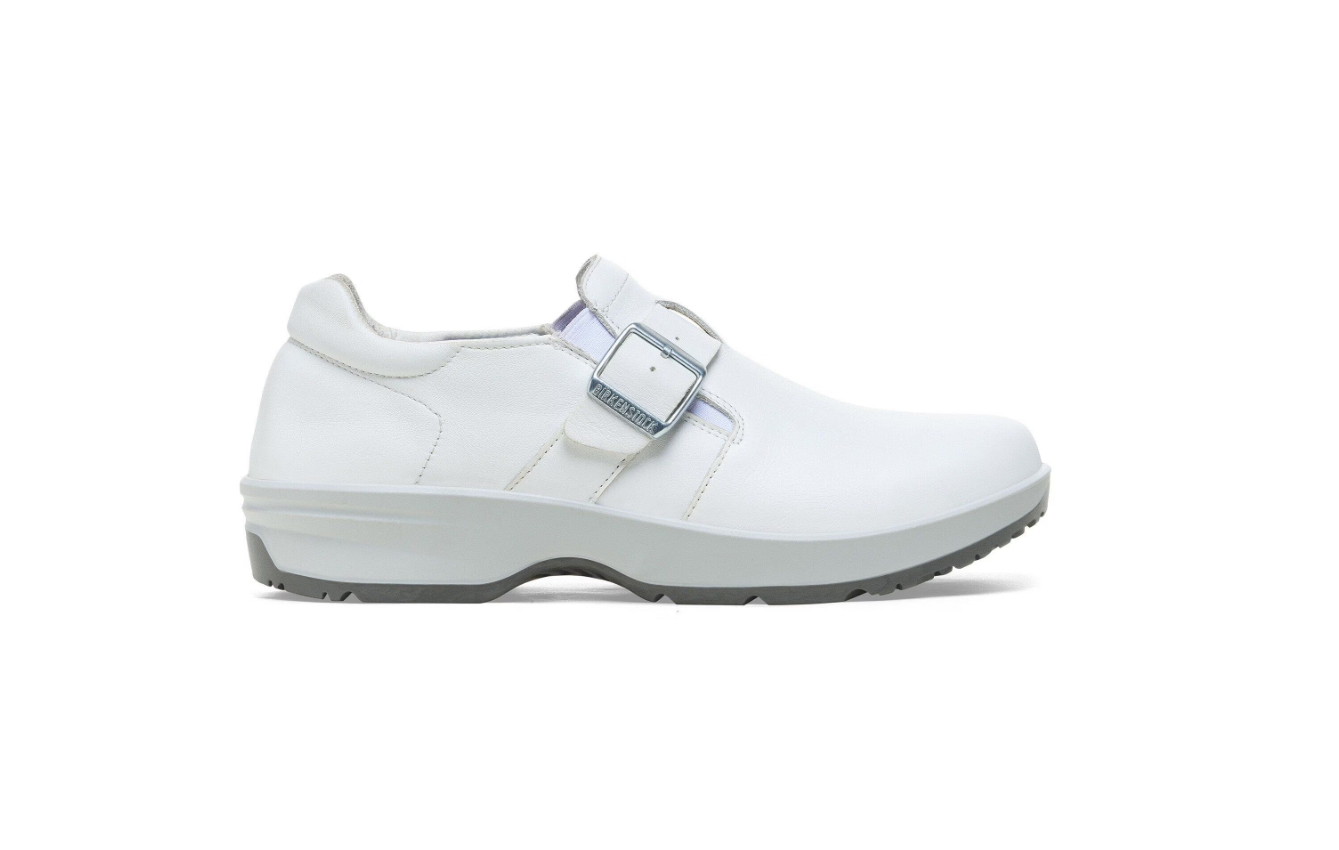 Birkenstock Caris Pro Natural Leather White
