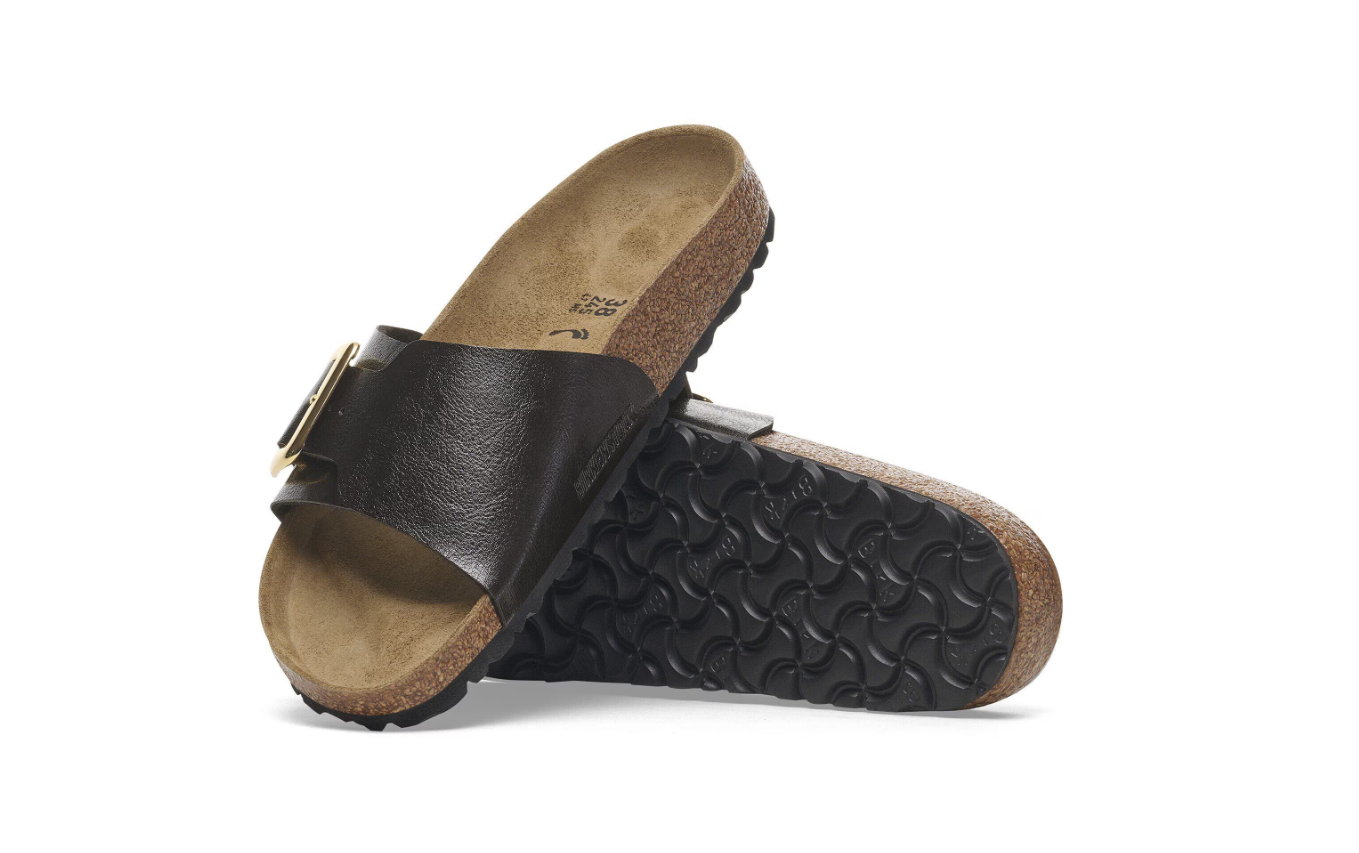 Birkenstock Catalina Cushion Buckle Birko-Flor Graceful Licorice