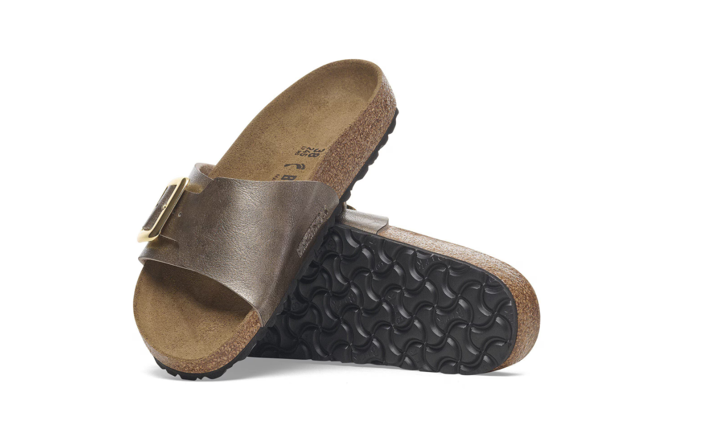 Birkenstock Catalina Cushion Buckle Birko-Flor Graceful Taupe