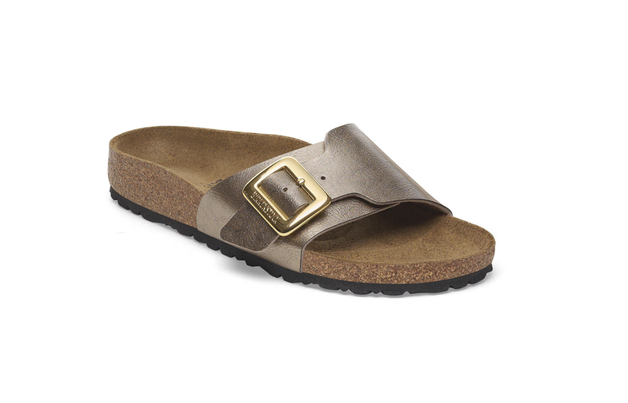 Birkenstock Catalina Cushion Buckle Birko-Flor Graceful Taupe