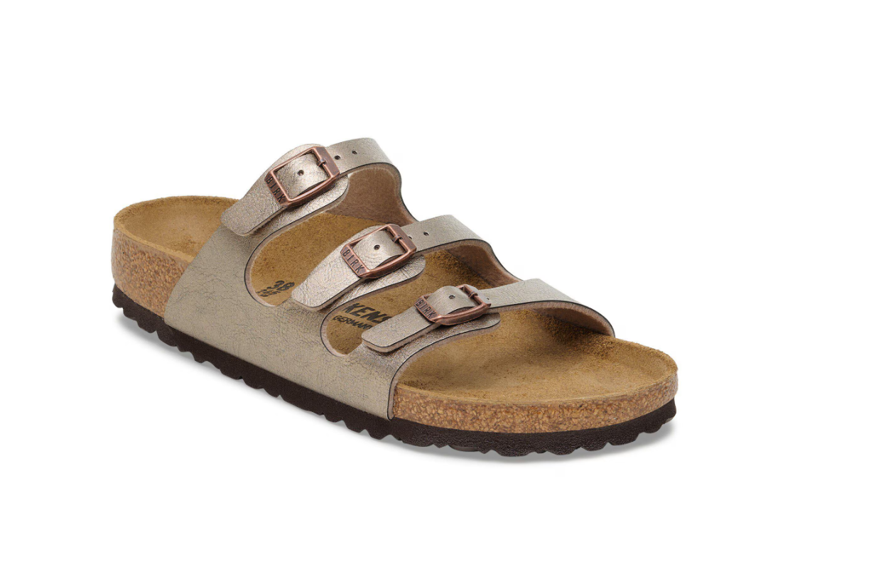 Birkenstock Florida Birko-Flor Graceful Taupe Sandals