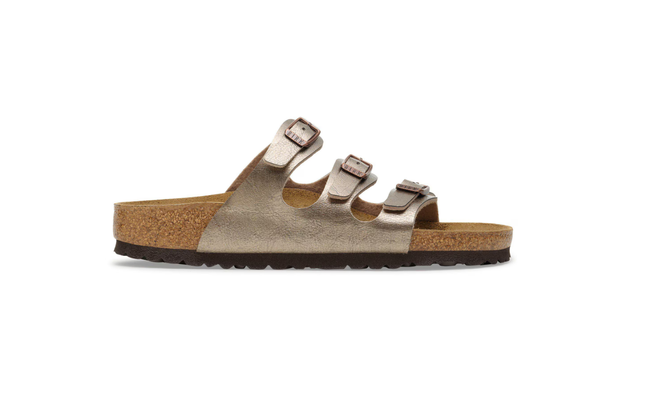 Birkenstock Florida Birko-Flor Graceful Taupe Sandals