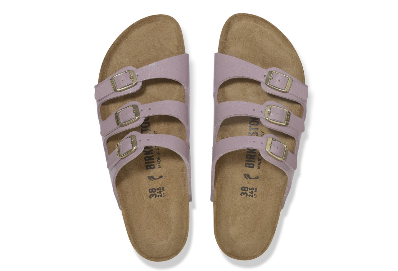 Birkenstock Florida Birko-Flor Graceful Faded Purple