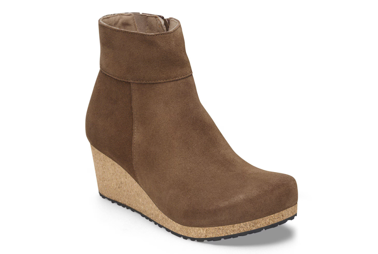 Birkenstock Ebba Suede Leather Dark Tea