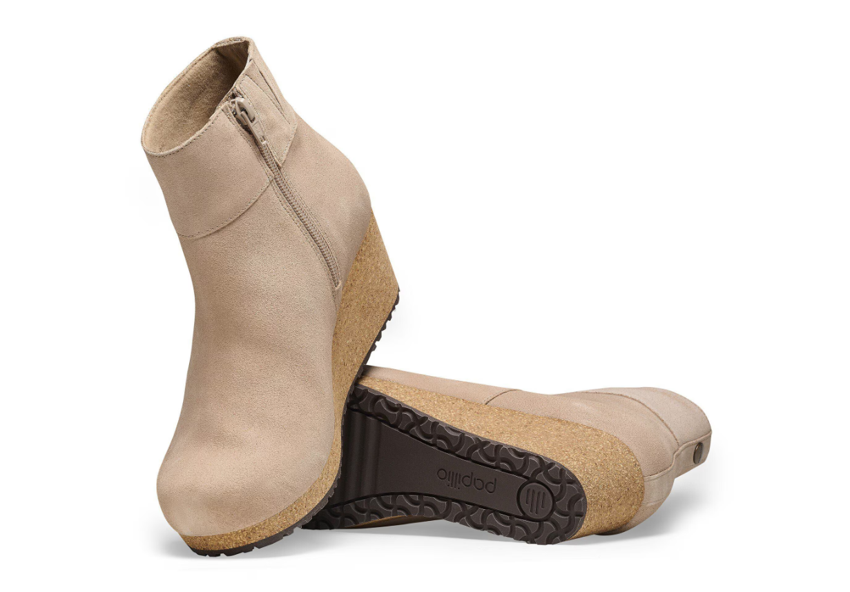Birkenstock Ebba Suede Leather Warm Sand