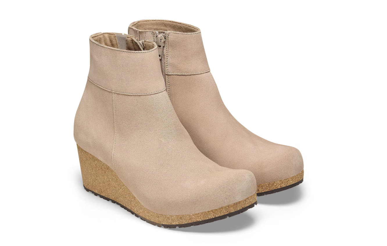 Birkenstock Ebba Suede Leather Warm Sand