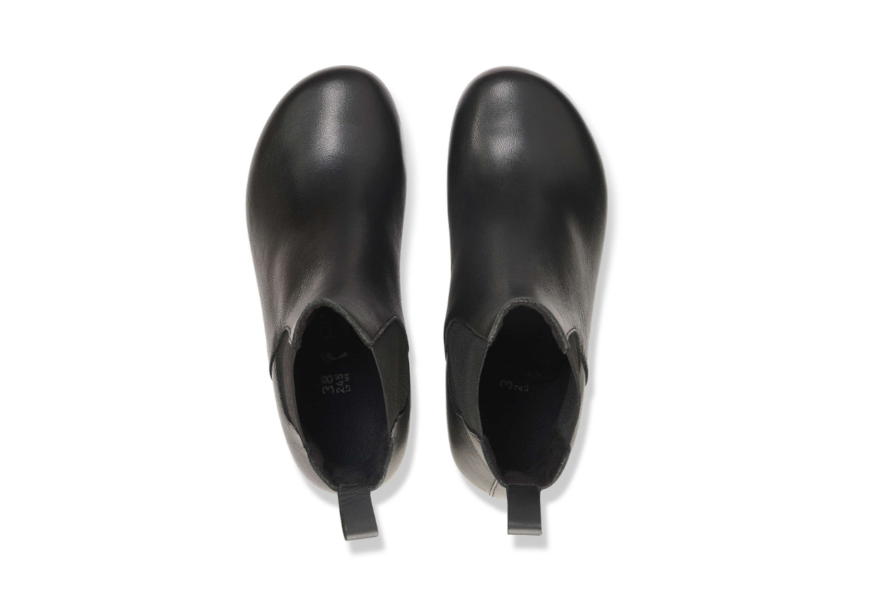 Birkenstock Ebba Slip On Natural Leather Black/Black
