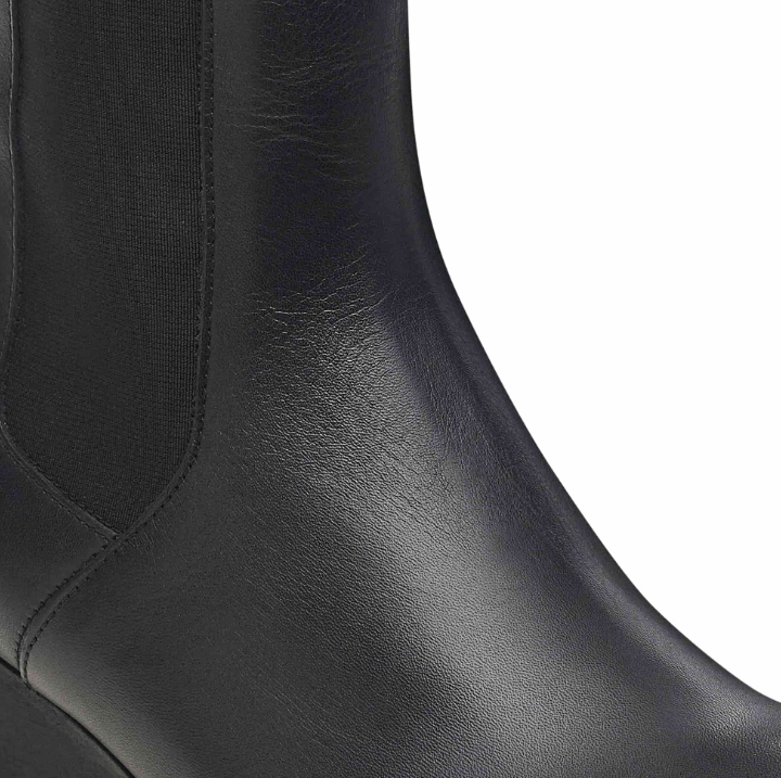 Birkenstock Ebba Slip On Natural Leather Black/Black