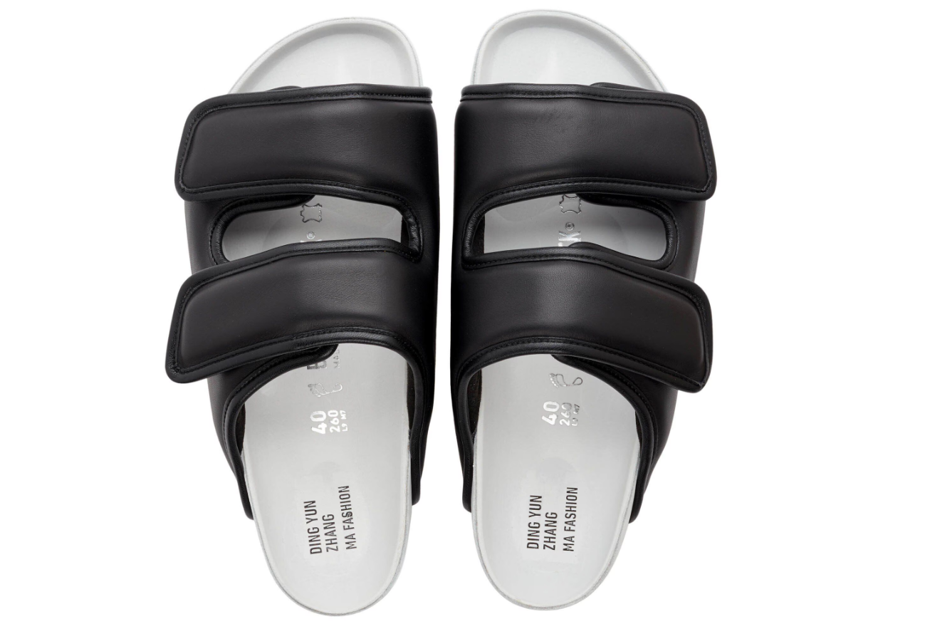 Birkenstock CSM Cosy by Dingyun Zhang Black Leather