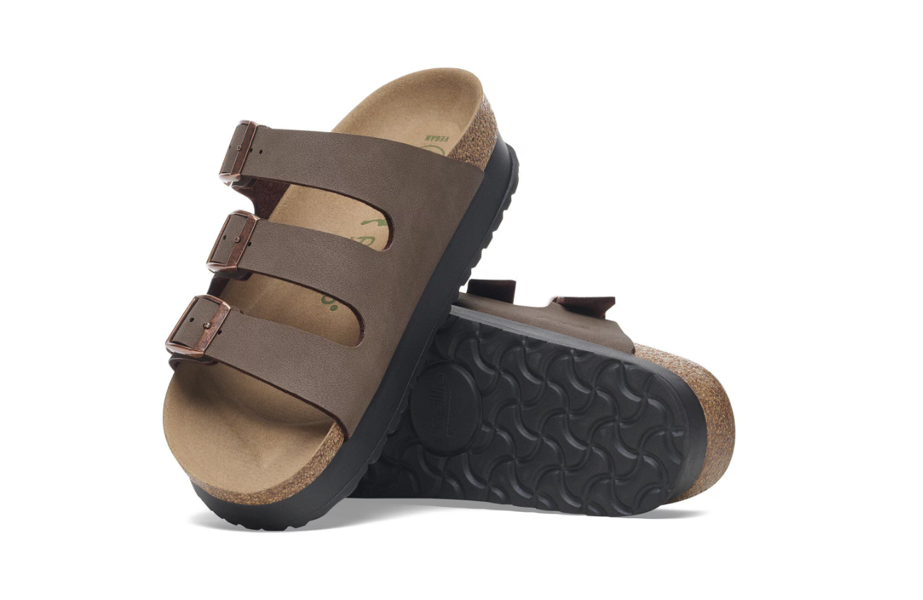 Birkenstock Florida Flex Platform Mocca Birko-Flor