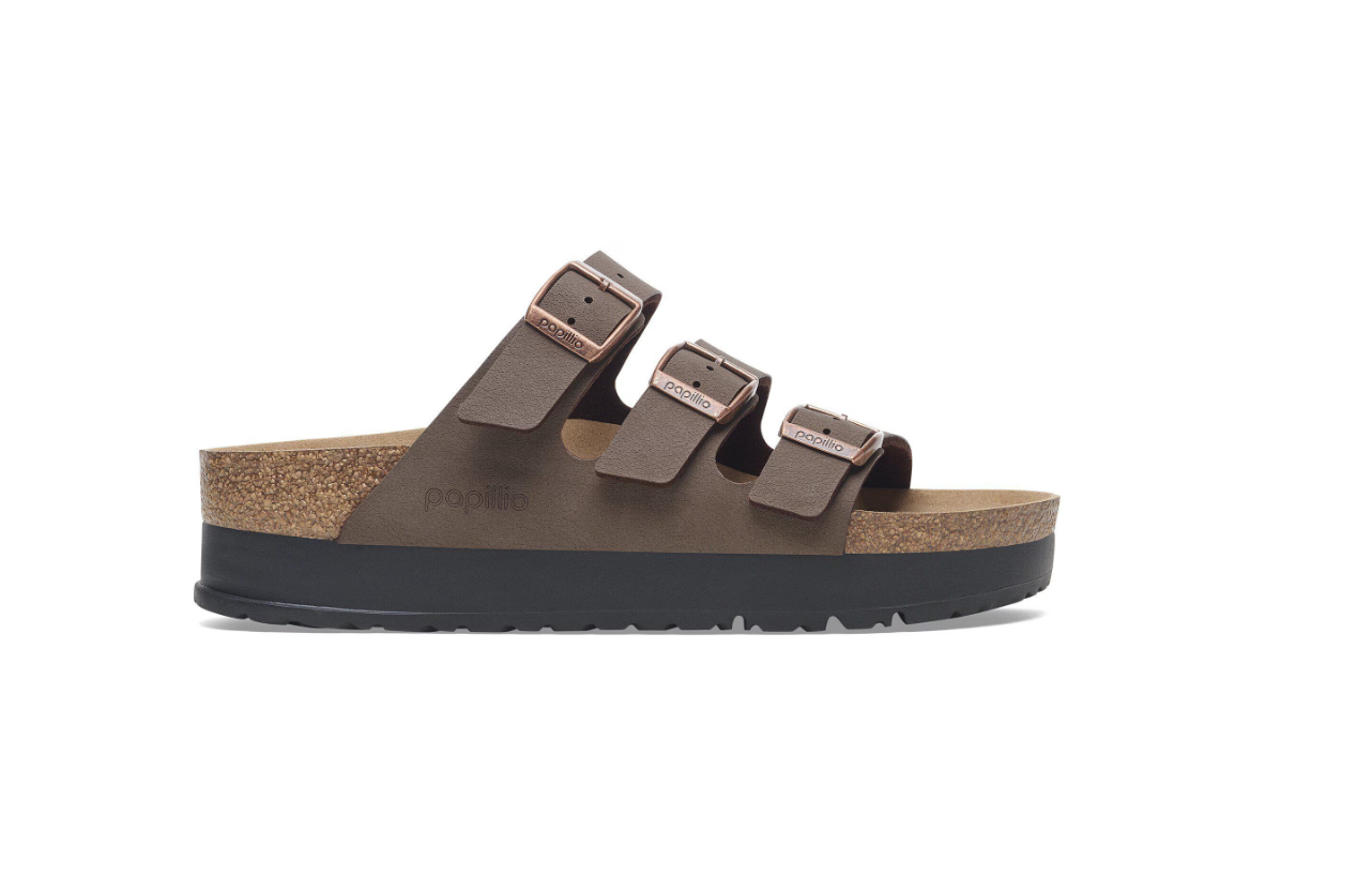 Birkenstock Florida Flex Platform Mocca Birko-Flor