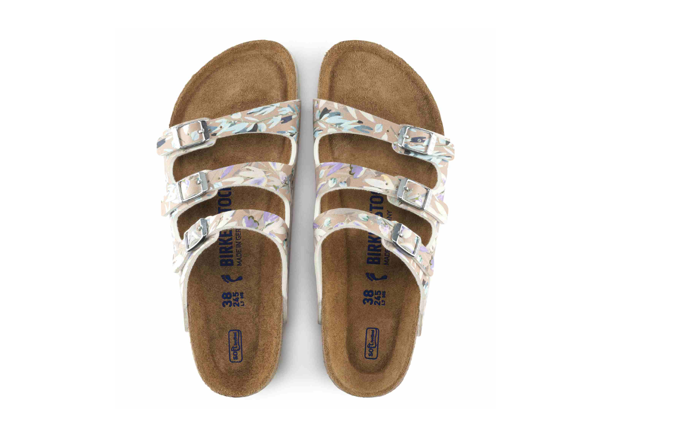 Birkenstock Florida Fresh Soft Footbed Birko-Flor Crystal Rose