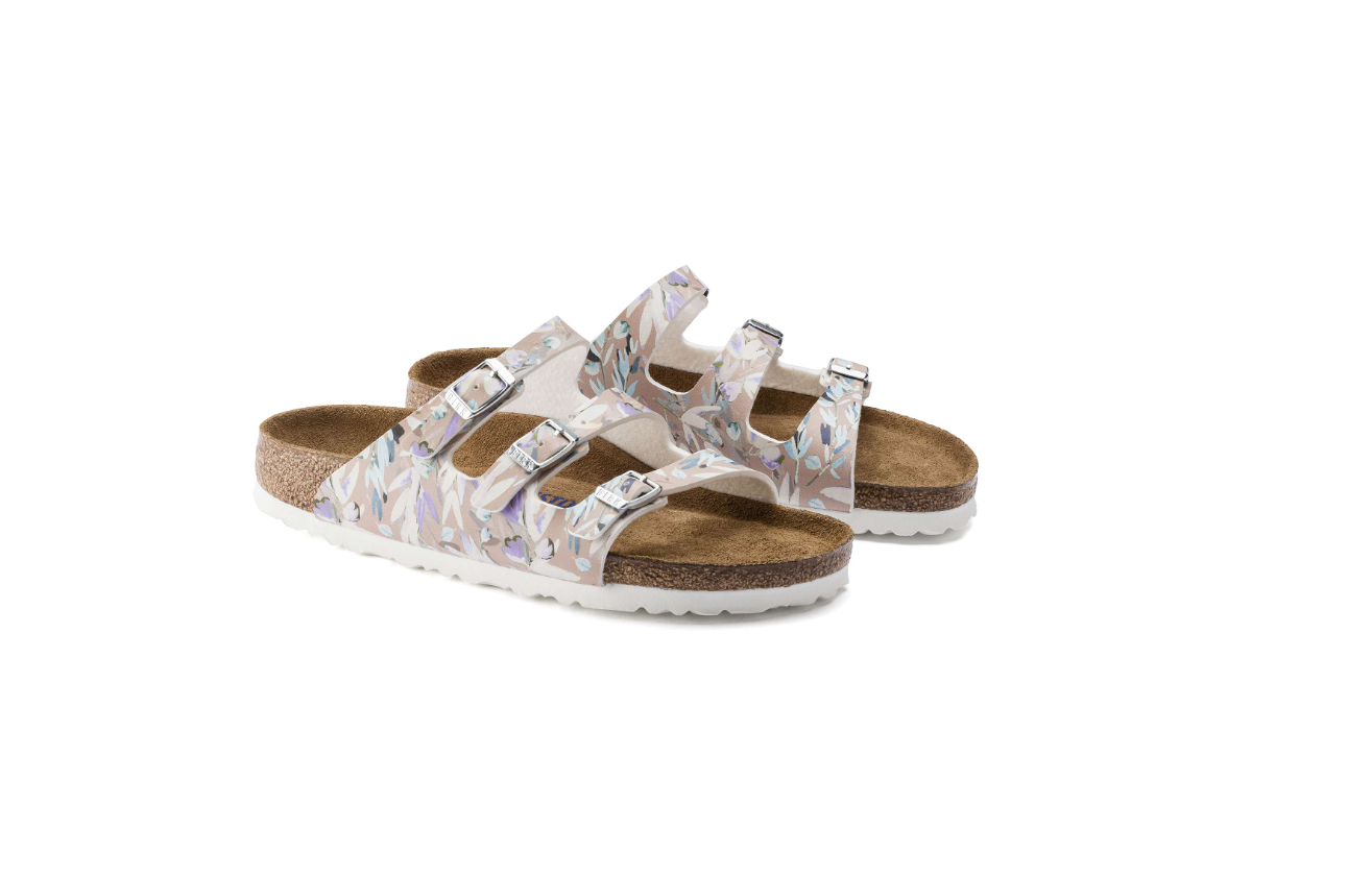 Birkenstock Florida Fresh Soft Footbed Birko-Flor Crystal Rose