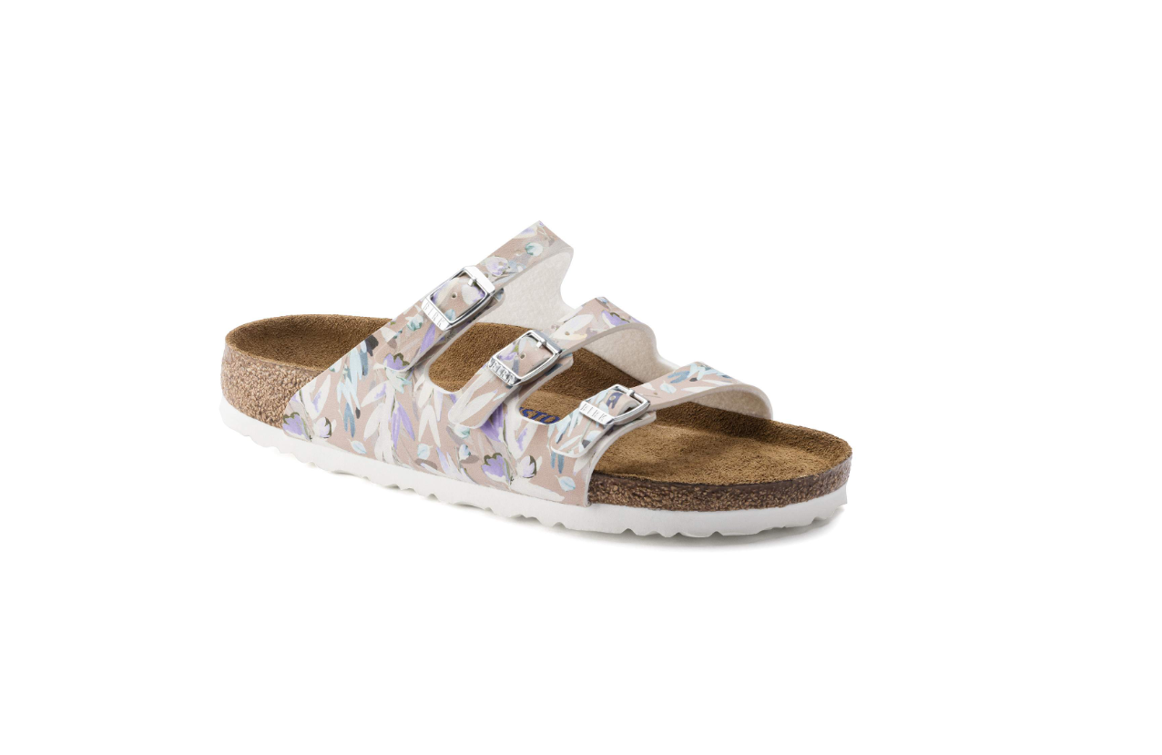 Birkenstock Florida Fresh Soft Footbed Birko-Flor Crystal Rose