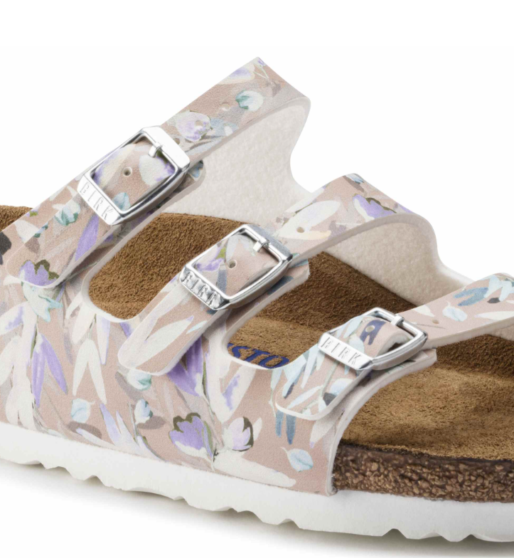 Birkenstock Florida Fresh Soft Footbed Birko-Flor Crystal Rose
