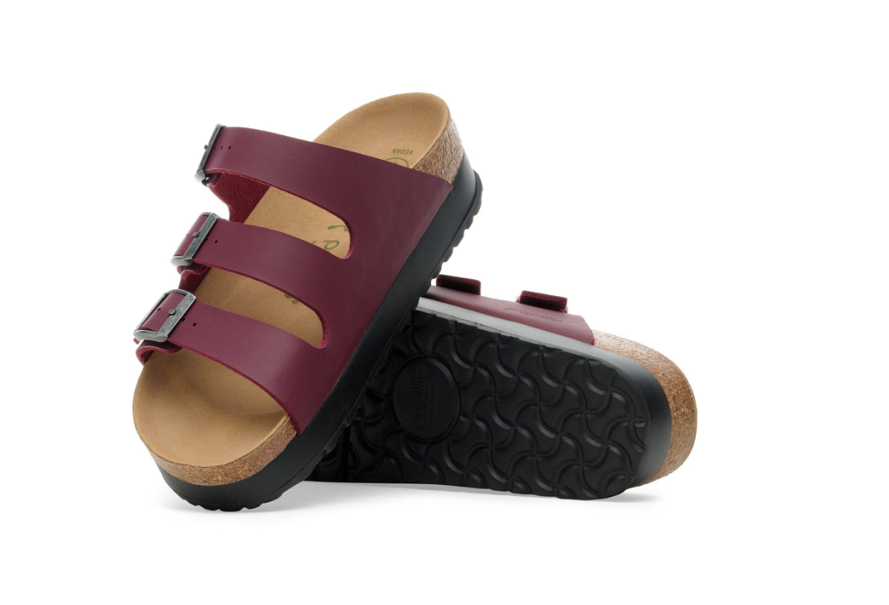Birkenstock Florida Flex Platform Birko-Flor Zinfandel