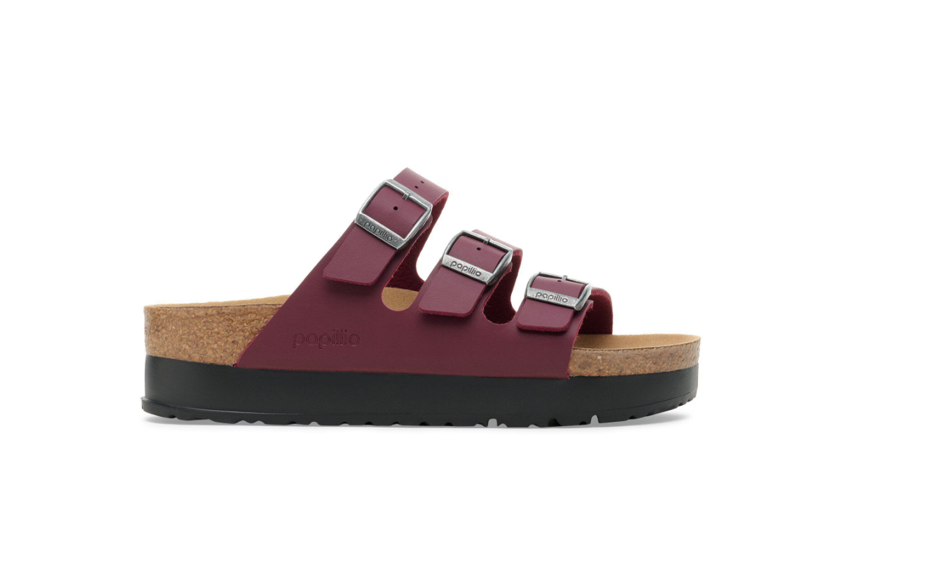 Birkenstock Florida Flex Platform Birko-Flor Zinfandel