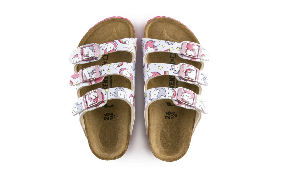 Birkenstock Florida Kids Birko-Flor Unicorn Pink