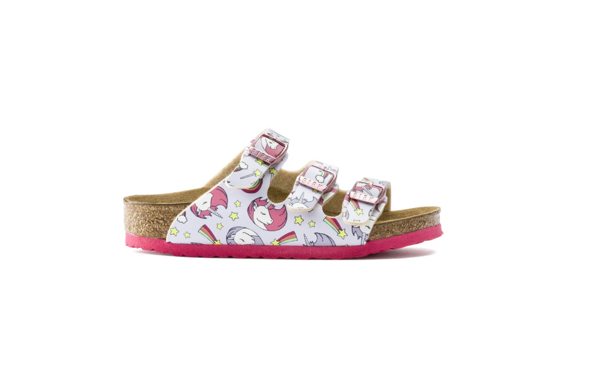 Birkenstock Florida Kids Birko-Flor Unicorn Pink