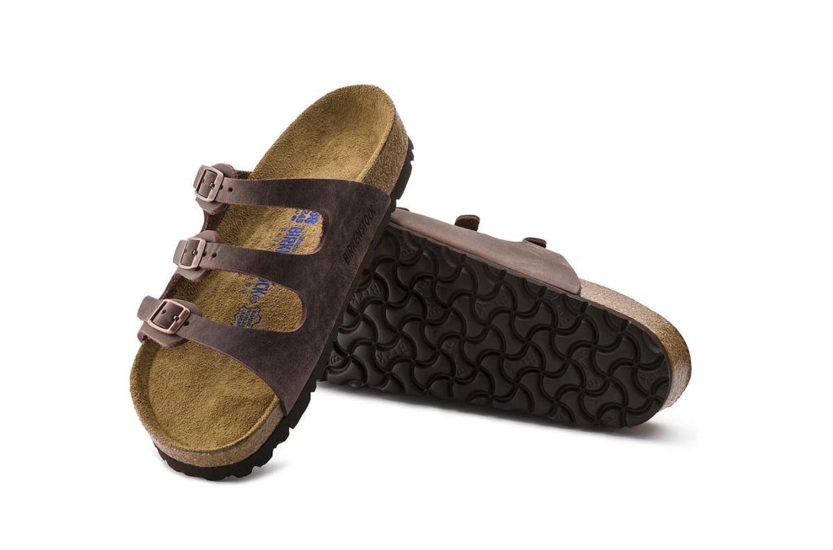 Birkenstock Florida Soft Footbed Oiled Leather - Habana, Regular
