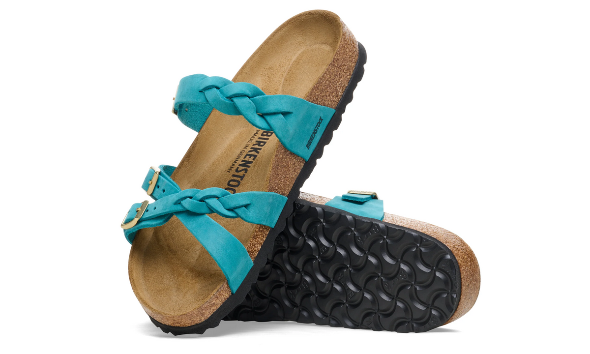 Birkenstock Franca Braided Biscay Bay Oiled Leather