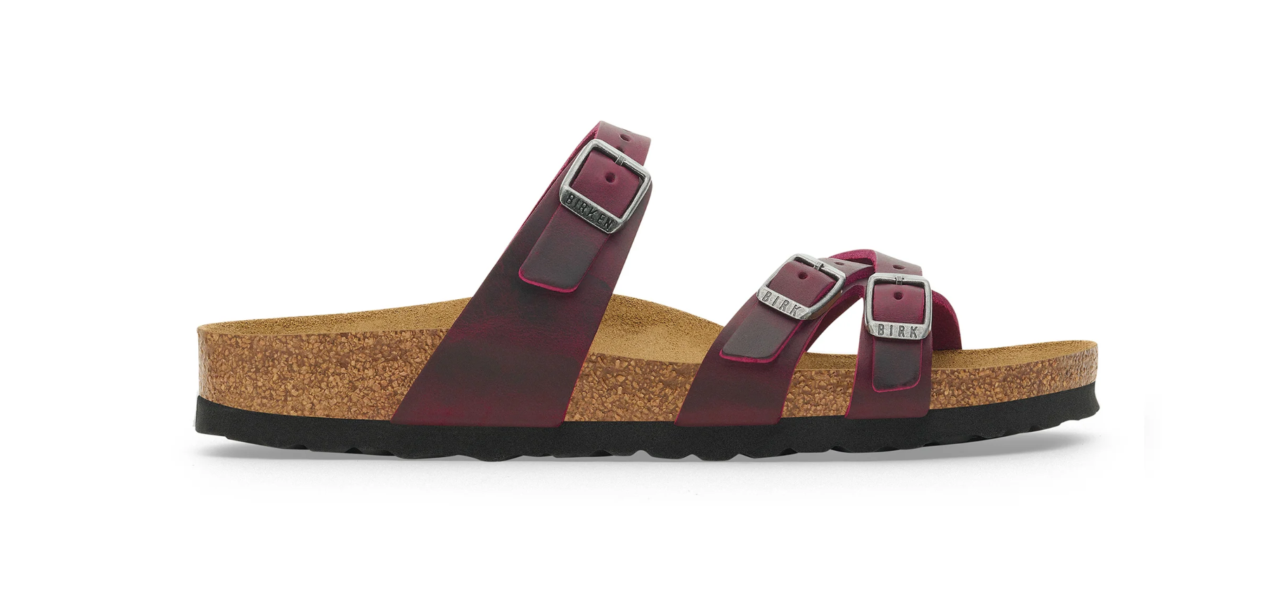 Birkenstock Franca Zinfandel Oiled Leather Sandal