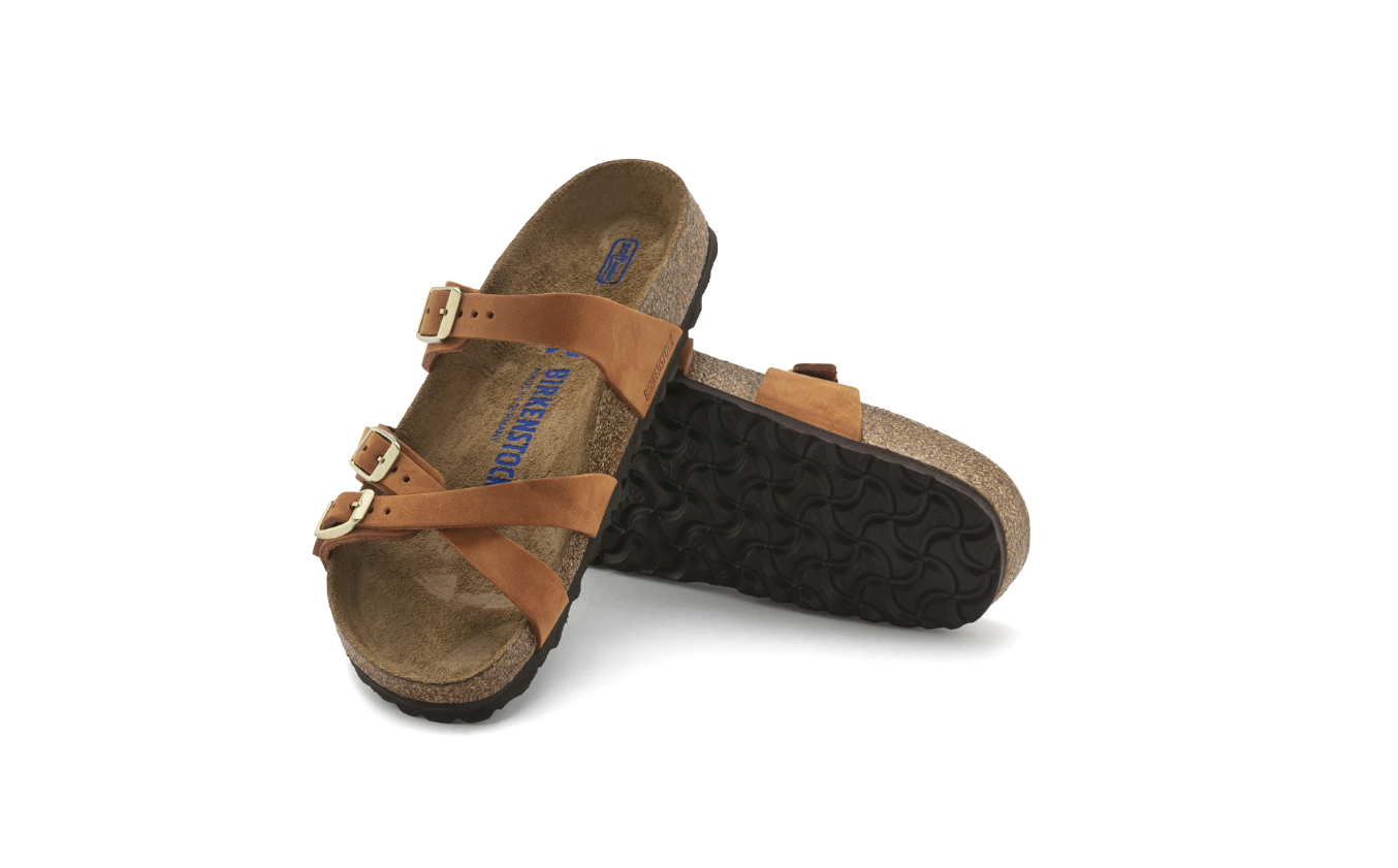 Birkenstock Franca Soft Footbed Nubuck Leather Pecan