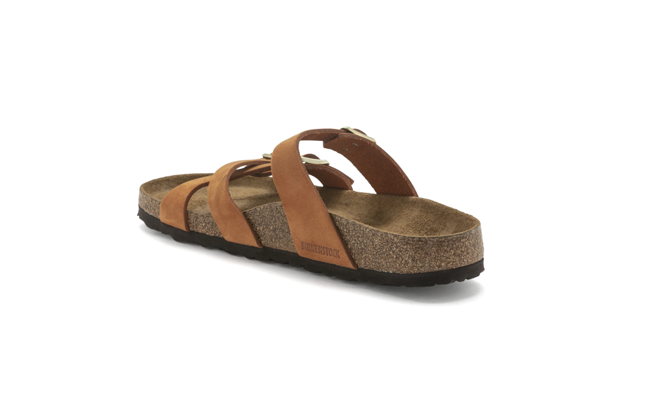 Birkenstock Franca Soft Footbed Nubuck Leather Pecan