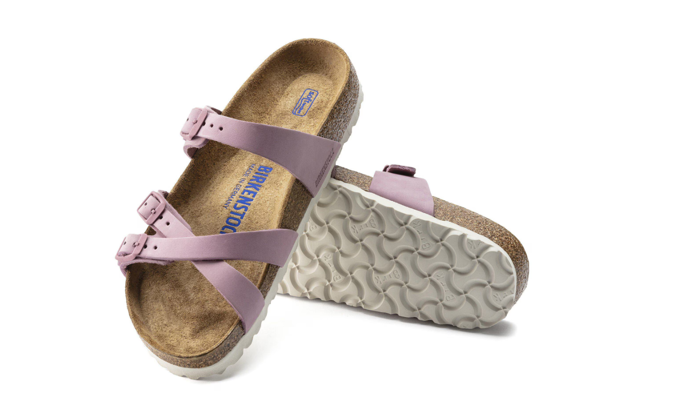 Birkenstock Franca Soft Footbed Nubuck Leather Orchid