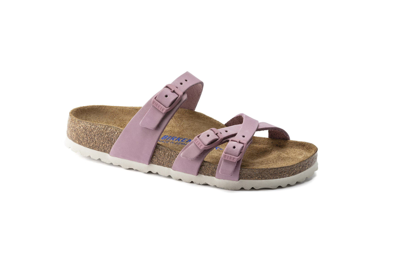Birkenstock Franca Soft Footbed Nubuck Leather Orchid
