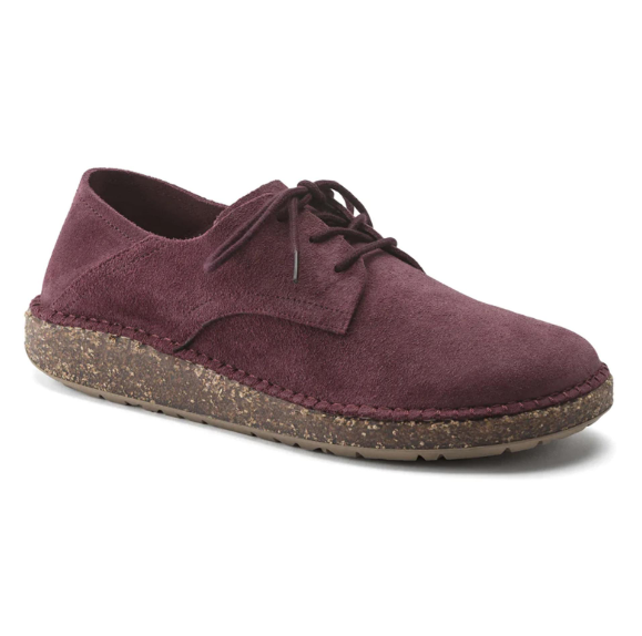 Birkenstock GARY VL Suede Leather Maroon