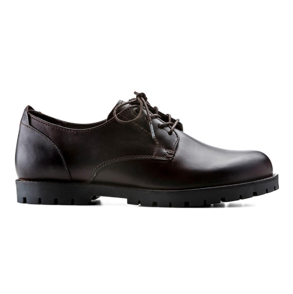 Birkenstock Gilford Low NL Natural Leather Dark Brown