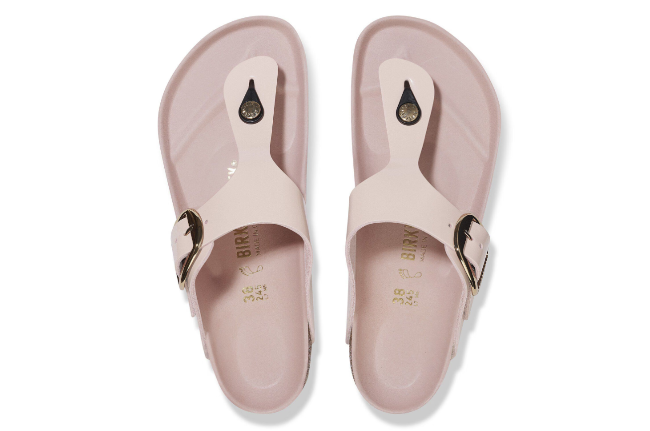 Birkenstock Gizeh Big Buckle High-Shine Light Rose