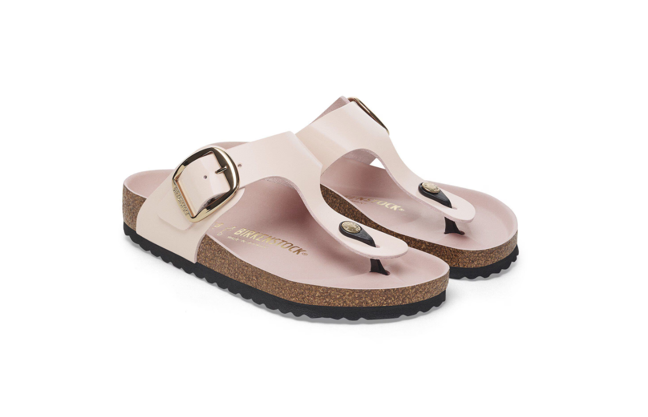 Birkenstock Gizeh Big Buckle High-Shine Light Rose