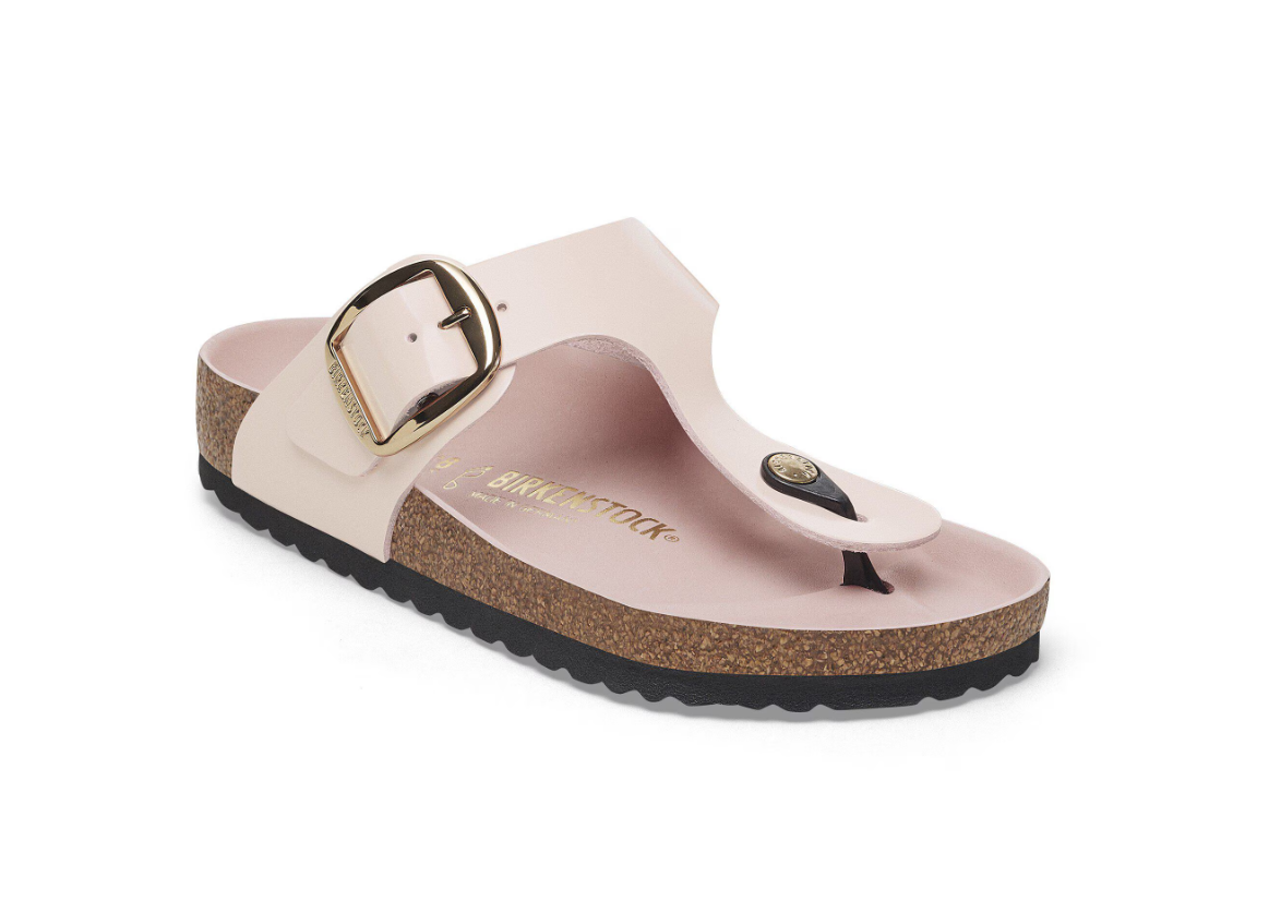 Birkenstock Gizeh Big Buckle High-Shine Light Rose