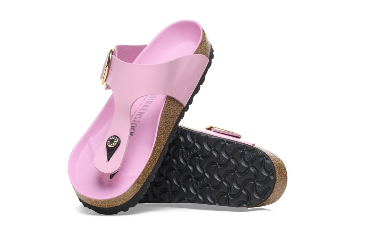 Birkenstock Gizeh Big Buckle High Shine  - Pink, Regular