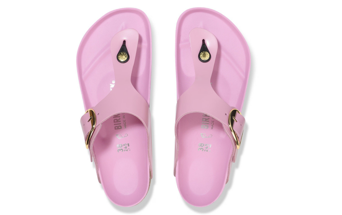 Birkenstock Gizeh Big Buckle High Shine  - Pink, Regular