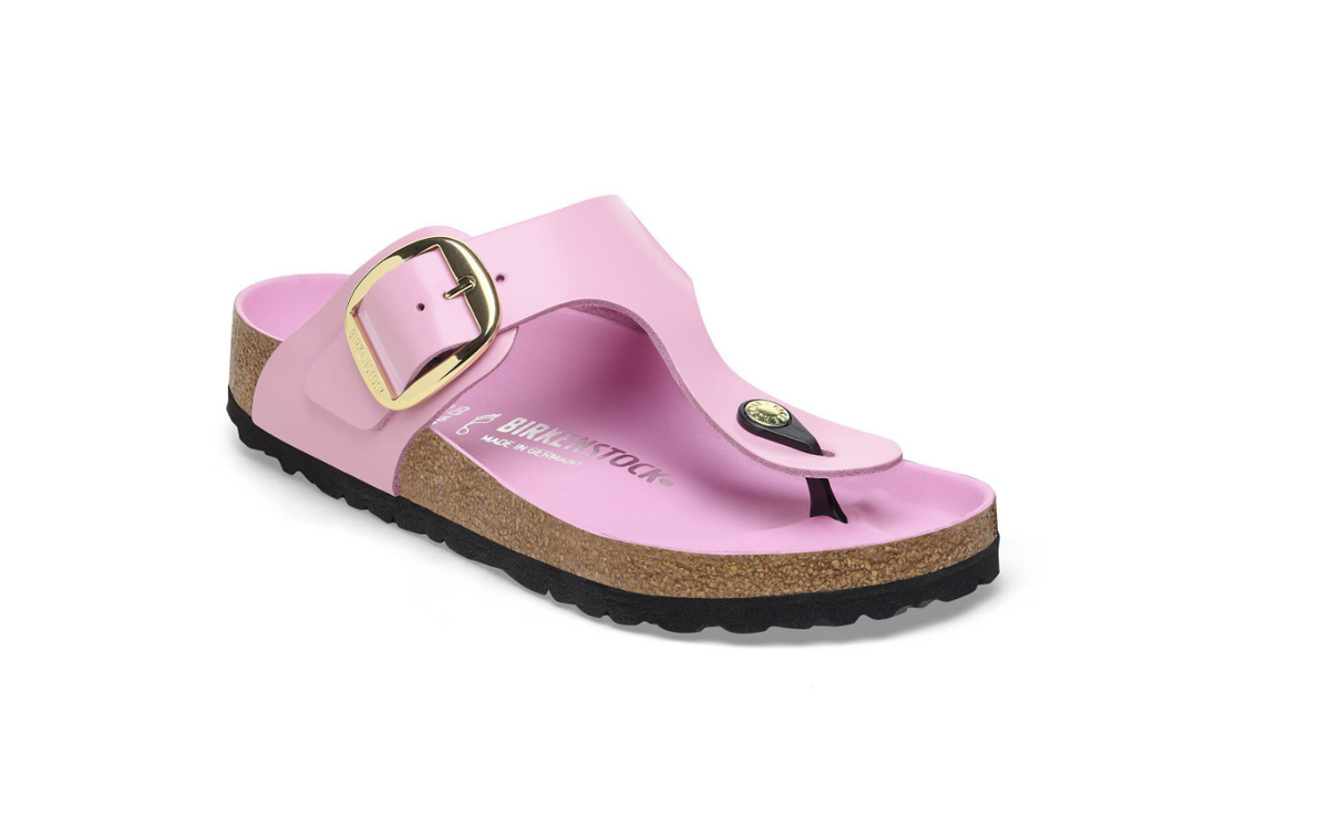 Birkenstock Gizeh Big Buckle High Shine  - Pink, Regular
